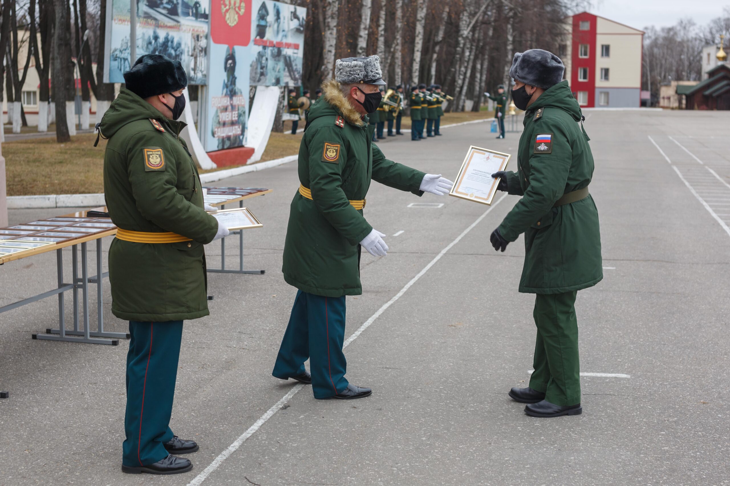 В 210-м учебном Центре инженерных войск состоялся торжественный выпуск  курсантов — МАЯК